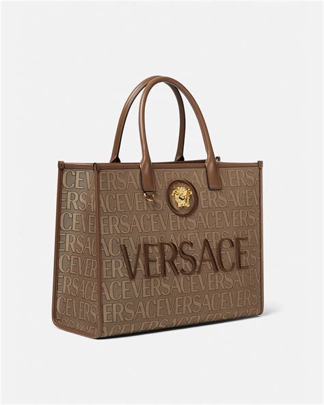 versace canvas tote bag|versus Versace bag.